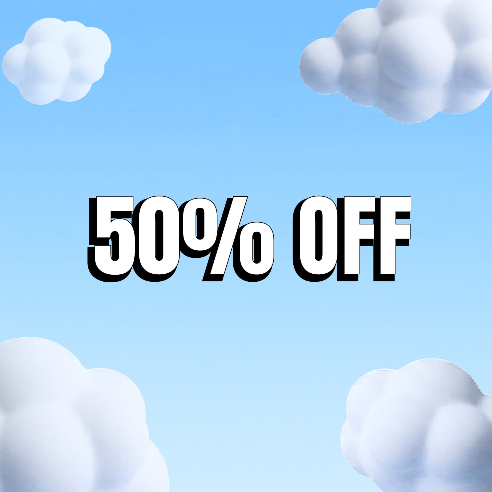 50% OFF