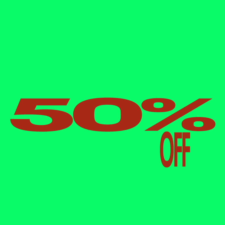50% OFF