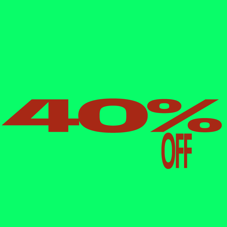 40% OFF