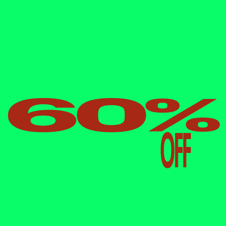 60% OFF