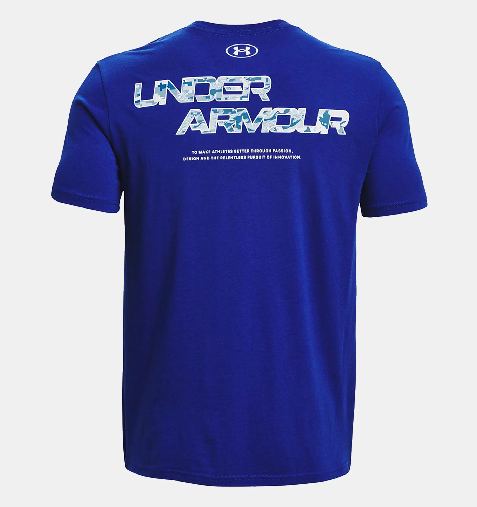 Remera de entrenamiento UA ABC camo fill para hombre image number 5