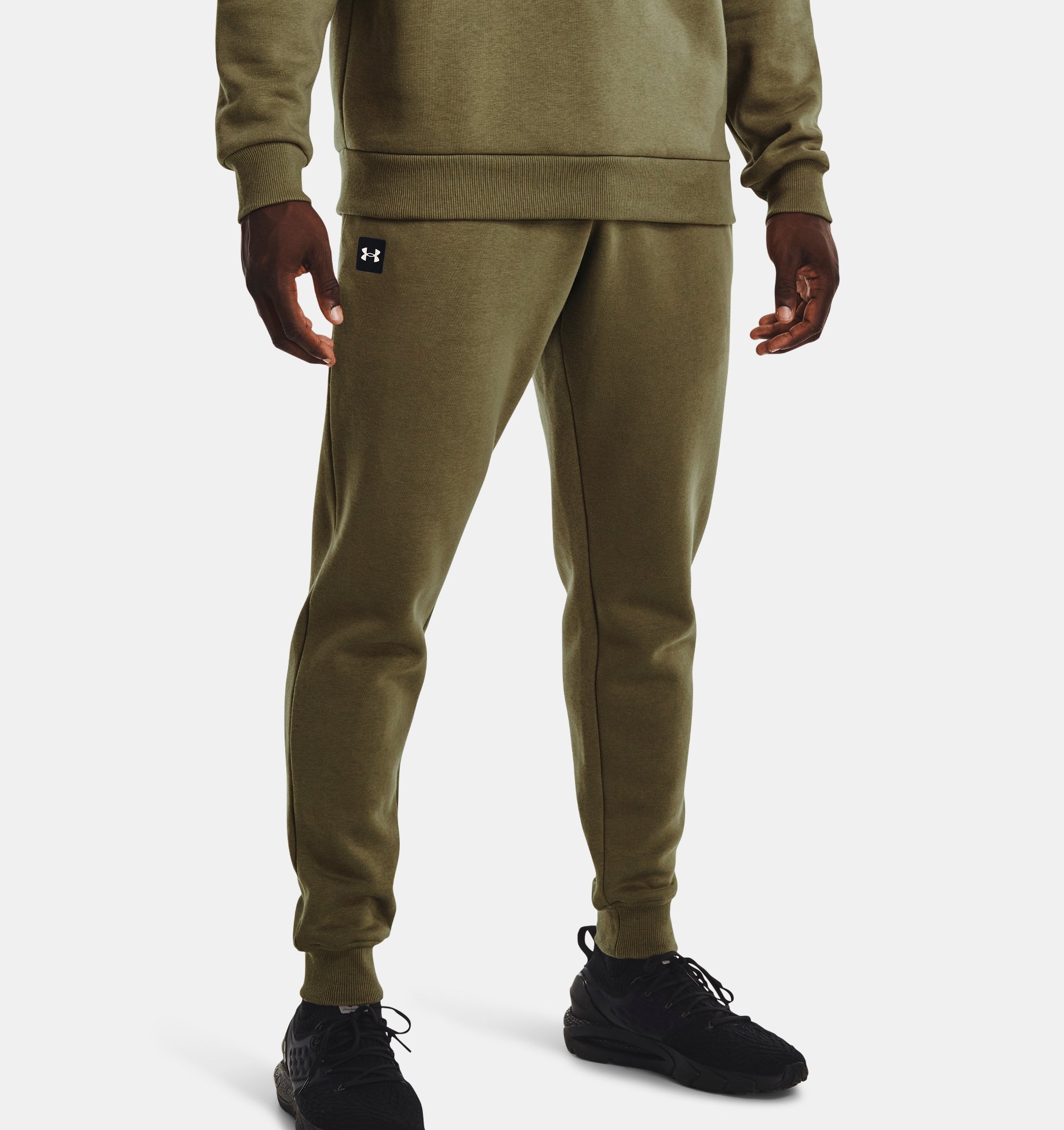 UA Rival Fleece Joggers-GRN,SM