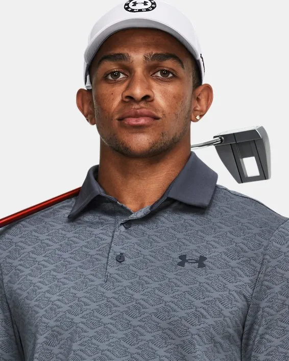 Chomba de Golf Playoff Deuces Jacquard para Hombre image number 3