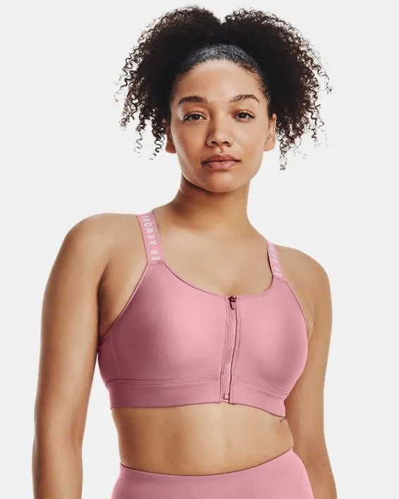 UA Infinity High Bra Zip image number 2