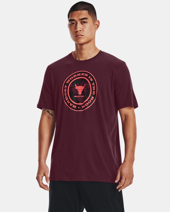 Remera de entrenamiento Project Rock Globe para hombre