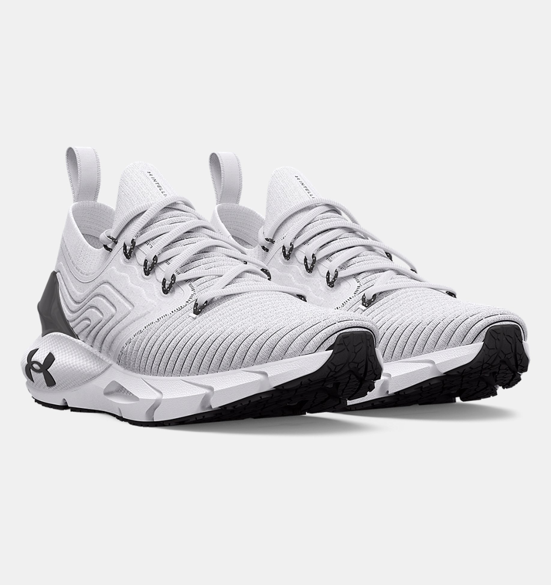 Zapatillas de running UA HOVR™ Phantom 2 IntelliKnit Visual Materials unisex image number 3