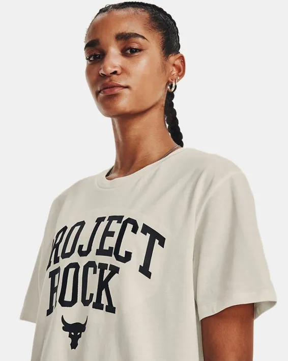 Remera Project Rock Heavyweight Campus para Mujer image number 4