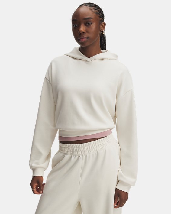 Buzo crop con capucha de Entrenamiento Meridian Lounge para Mujer