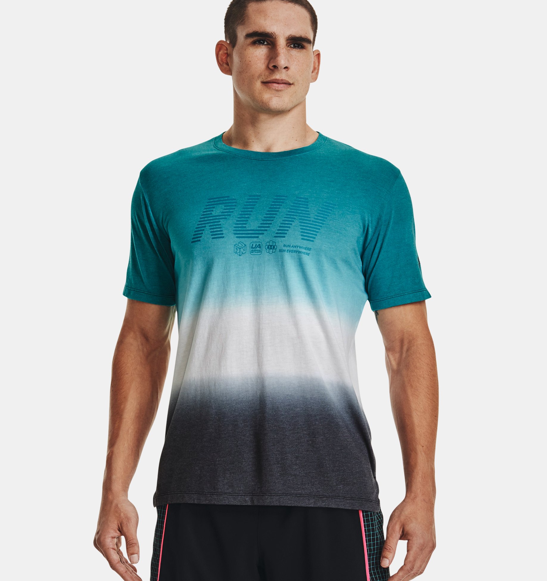 Remera manga corta UA Run Anywhere Short Sleeve para hombre image number 3