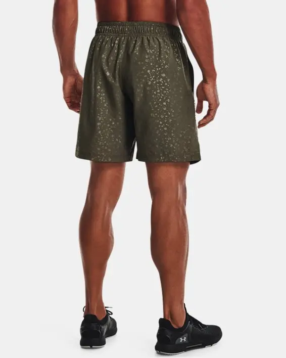 Short UA Woven Emboss para Hombre image number 1