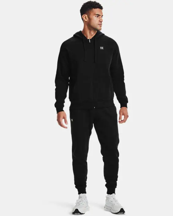 Buzo con cierre y capucha UA Rival Fleece para Hombre image number 2