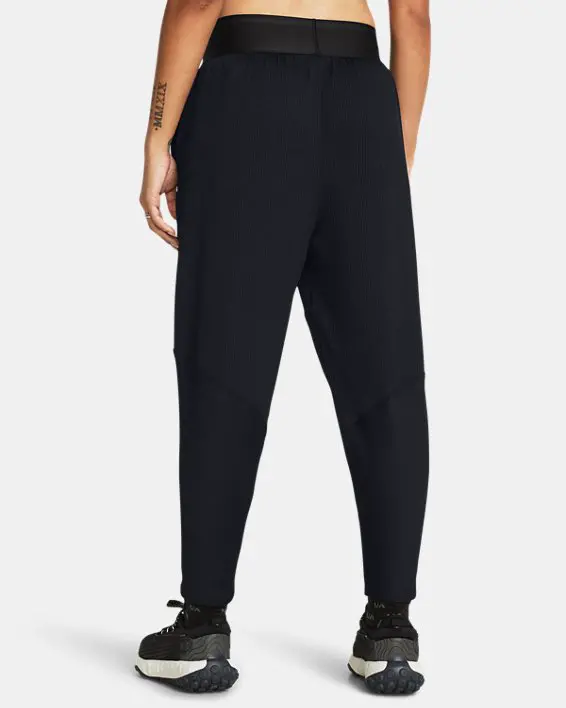 Pantalón de entrenamiento acanalado UA Journey para mujer image number 1