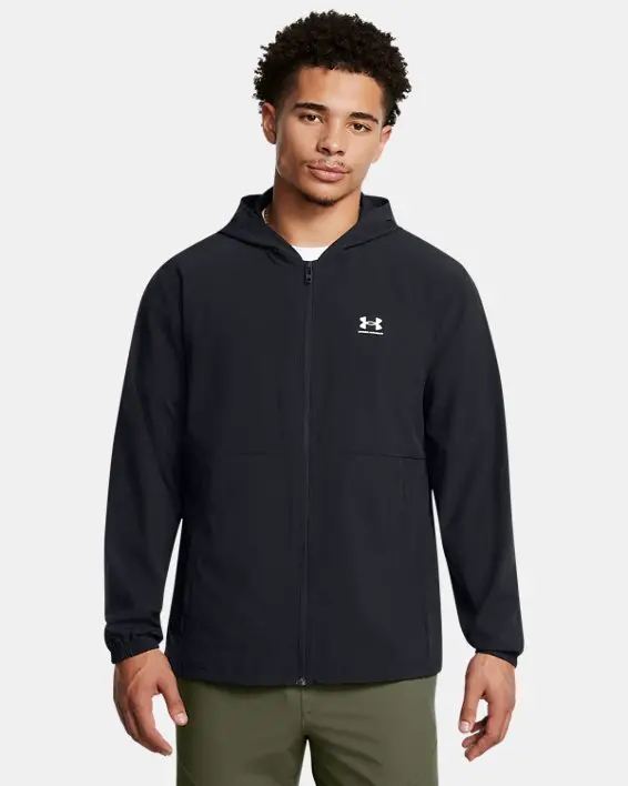Rompeviento de entrenamiento UA Vibe Woven para Hombre