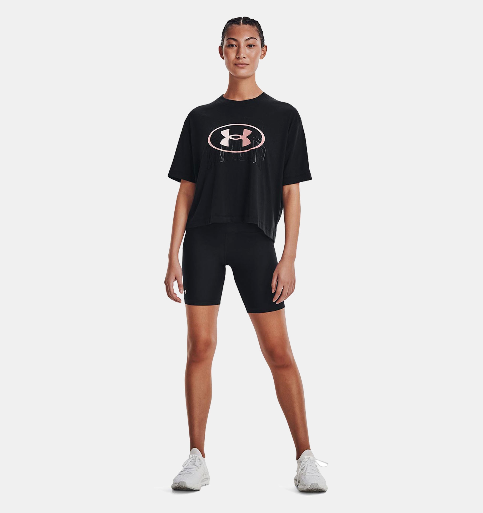 Remera manga corta UA Live Novelty para Mujer image number 2