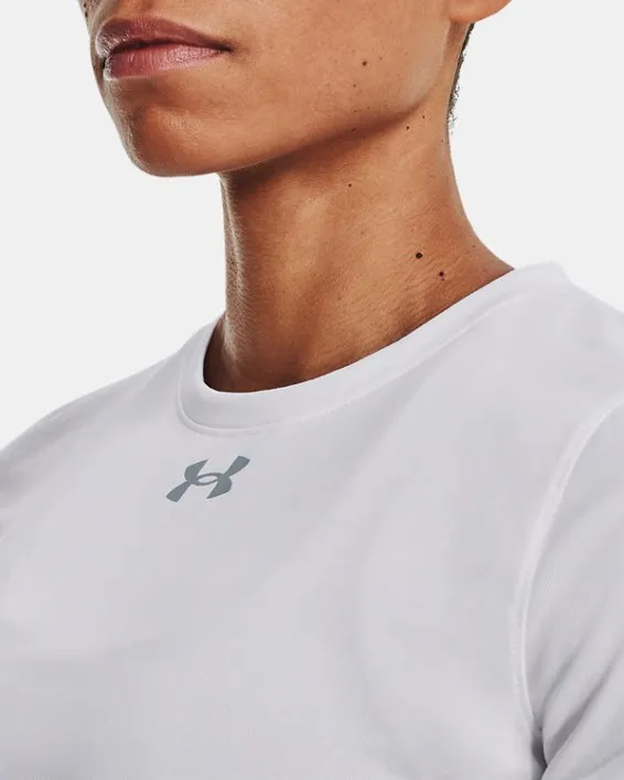 Remera de football UA W's Team Tech para Mujer image number 3