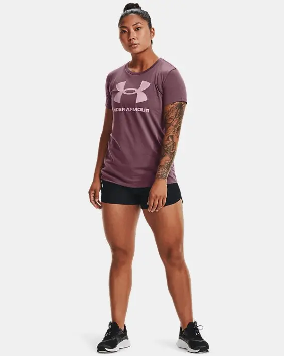 Remera de entrenamiento Under Armour Liver Sportstyle para mujer image number 2