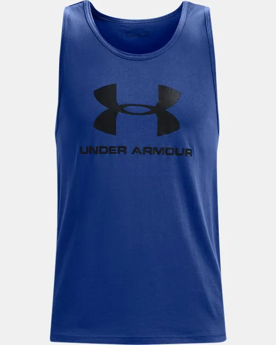 Musculosa UA Sportstyle Logo para hombre image number 3