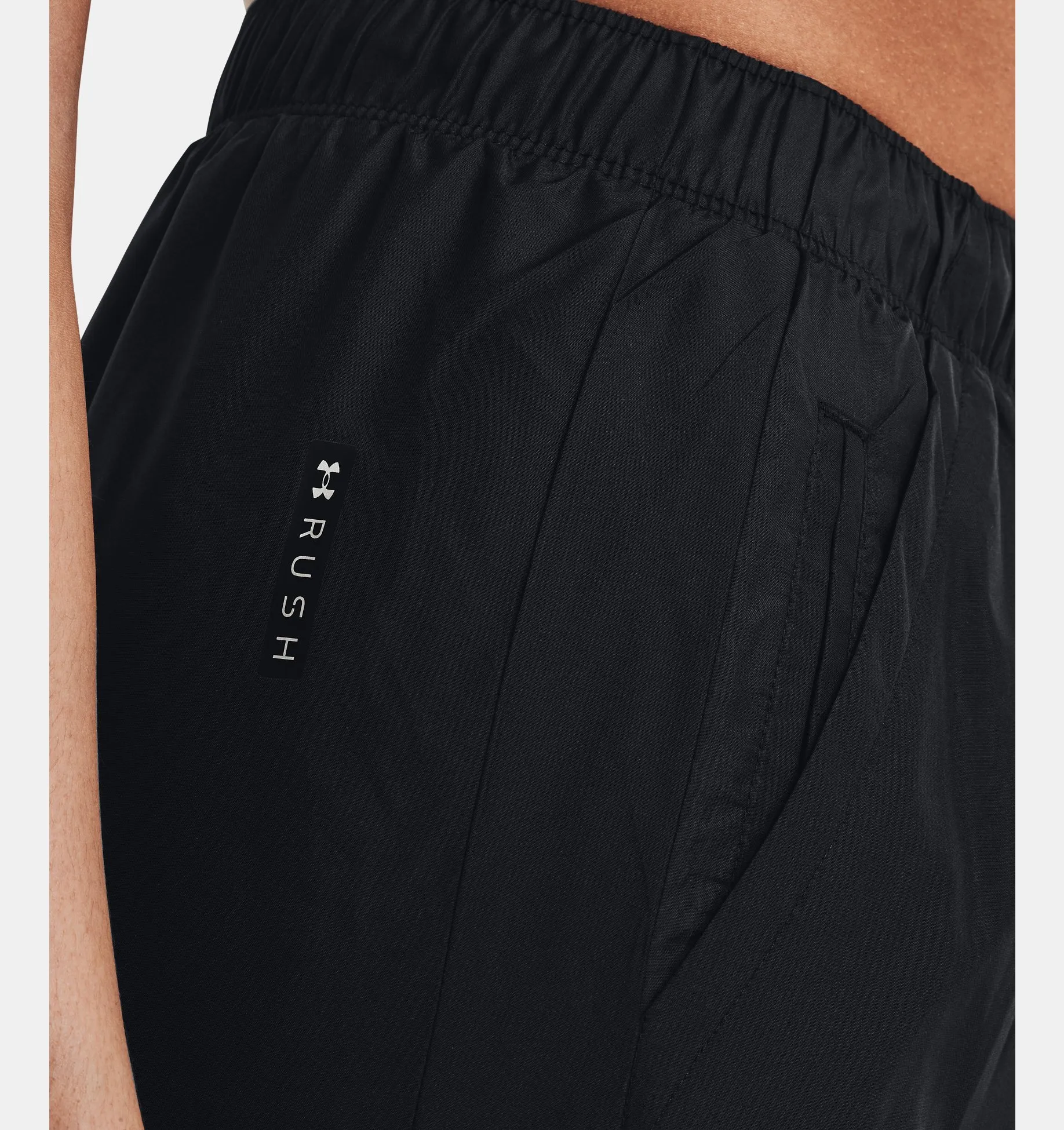 Pantalon de entrenamiento UA Rush Woven para mujer image number 3