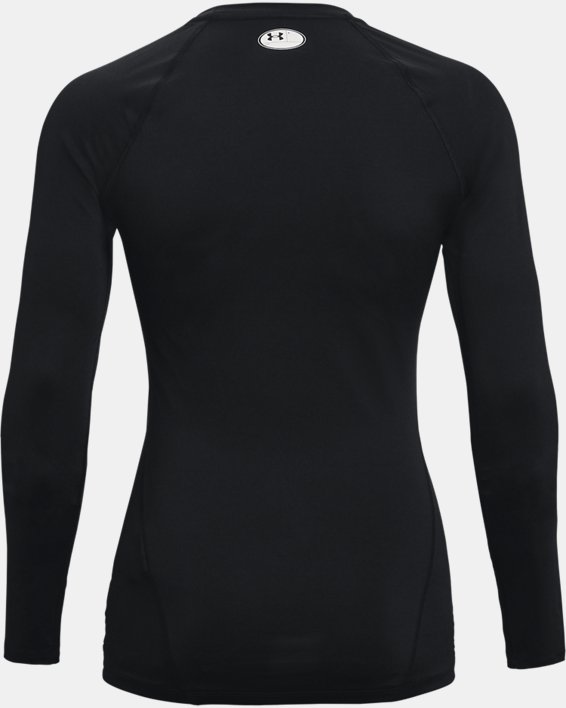 Camiseta de manga larga de compresión HeatGear® para mujer image number 5