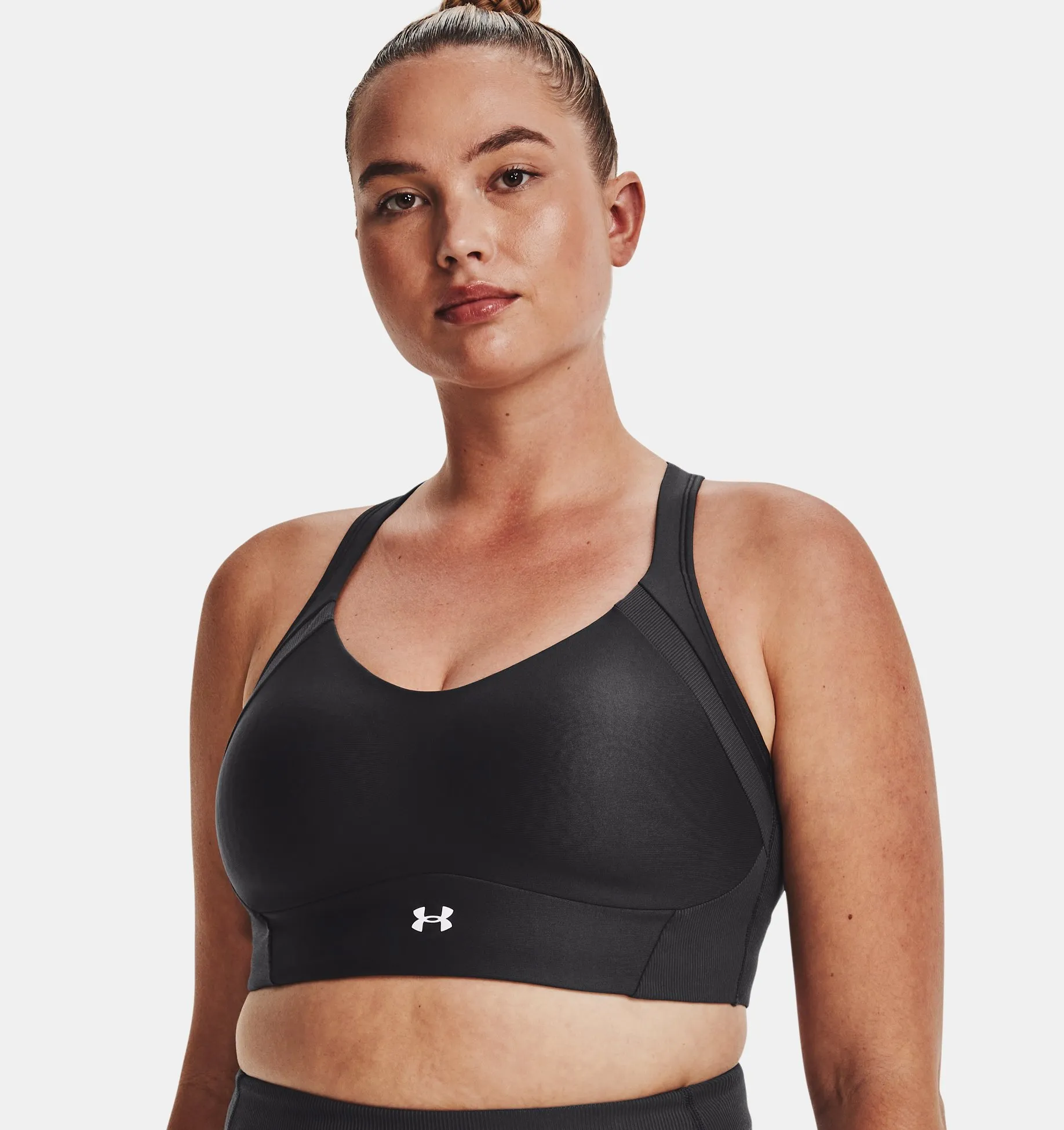 Bra deportivo UA Infinity Mid Rib para mujer image number 4
