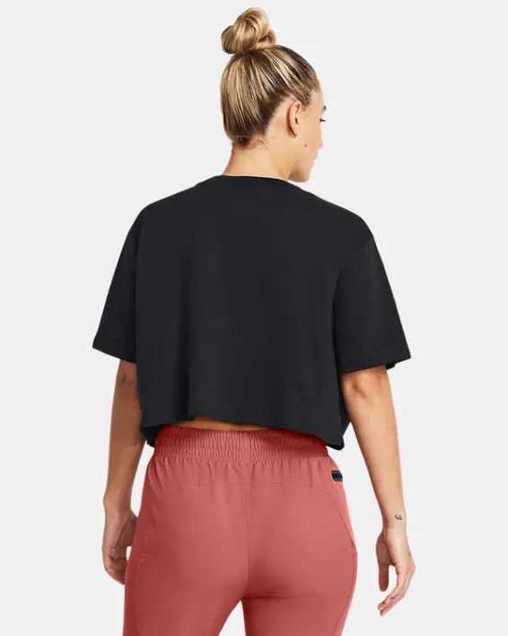 UA W Campus Boxy Crop SS image number 1