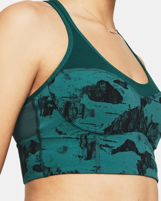 Sport Bra Project Rock Infinity Let's Go estampado para Mujer image number 2