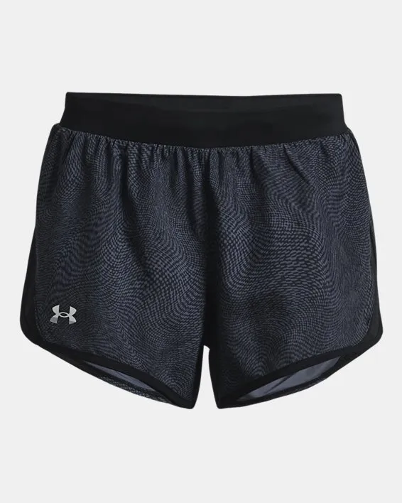 UA Fly By 2.0 Printed Short-BLK image number 6