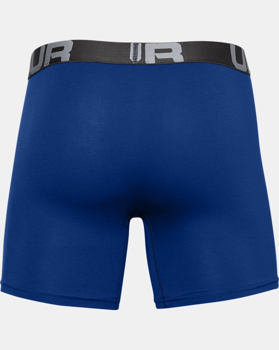 UA Charged Cotton 6in 3 Pack-BLU image number 4