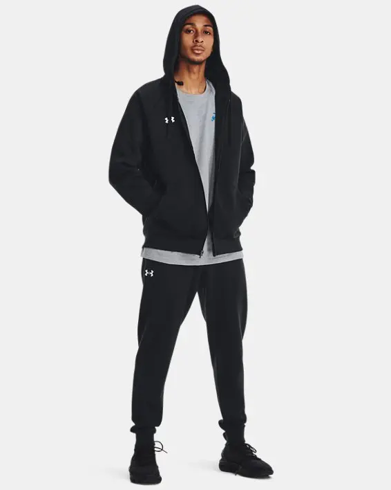 UA Rival Fleece FZ Hoodie image number 2
