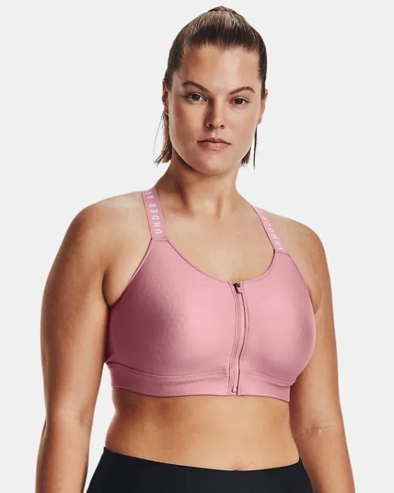 UA Infinity High Bra Zip image number 4