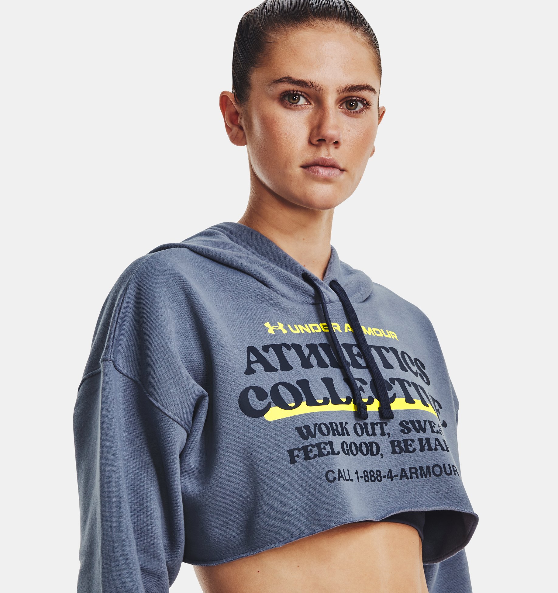 Buzo UA Cropped para Mujer
