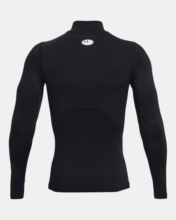 Remera manga larga de compresion HeatGear&reg; Mock para hombre image number 3