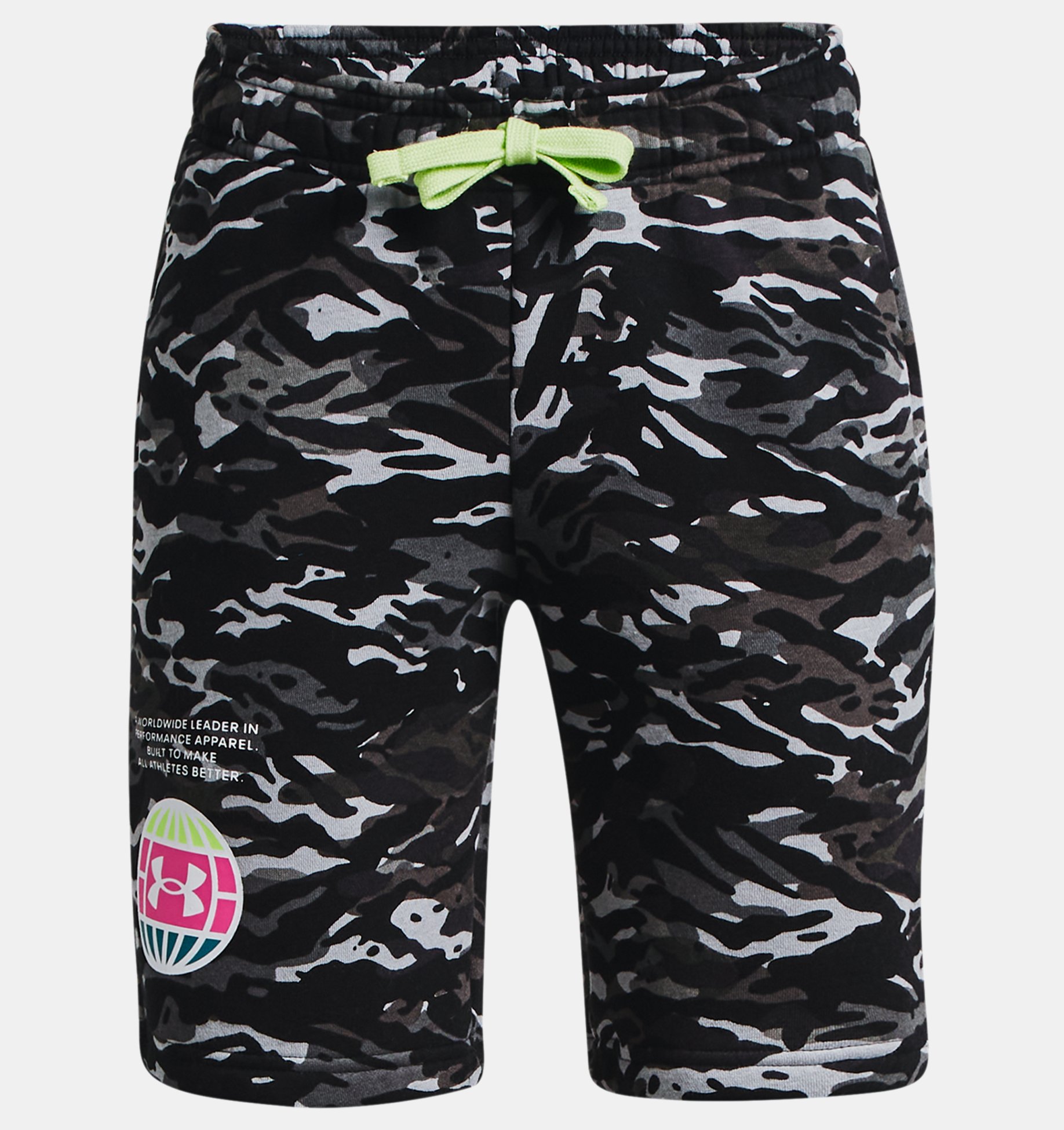 Pantalón corto UA Rival Fleece ANAML para niño