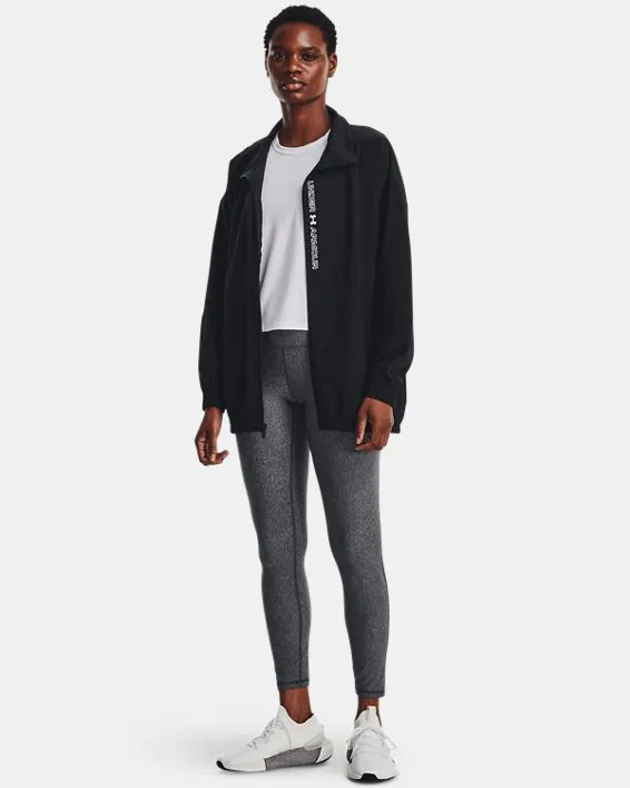 Campera de Entrenamiento Woven Oversized Full-Zip para Mujer image number 2