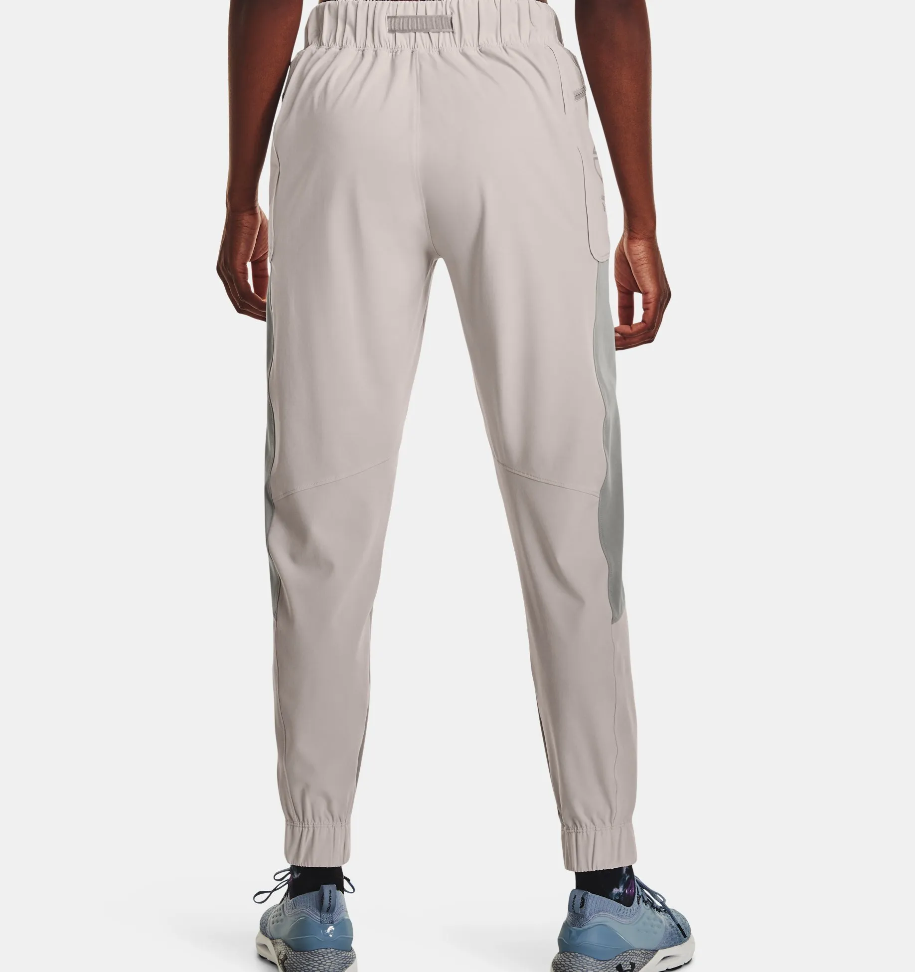 UA RUN STORM Trail Pant-GRY image number 1