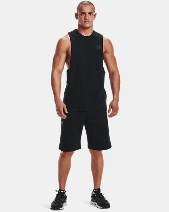 UA LEFT CHEST CUT OFF TANK image number 2