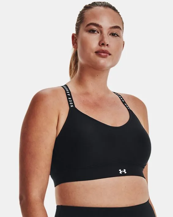 Sport Bra UA Infinity de Cobertura Baja para Mujer image number 4