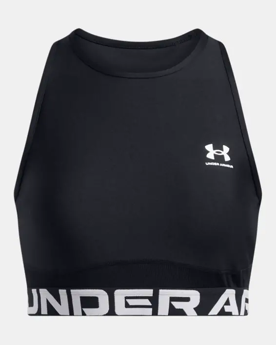 Musculosa de Entrenamiento HeatGear&reg; Rib para Mujer image number 2