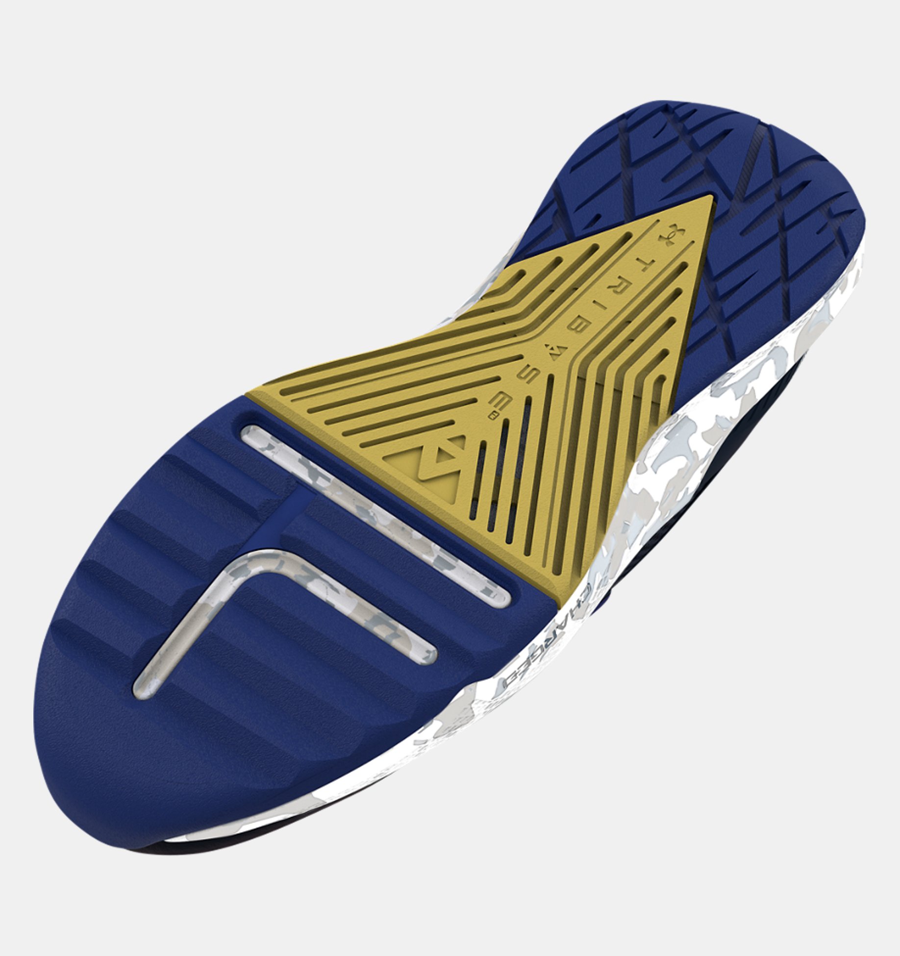 Zapatillas de entrenamiento UA Project Rock BSR 2 Marble Unisex image number 4