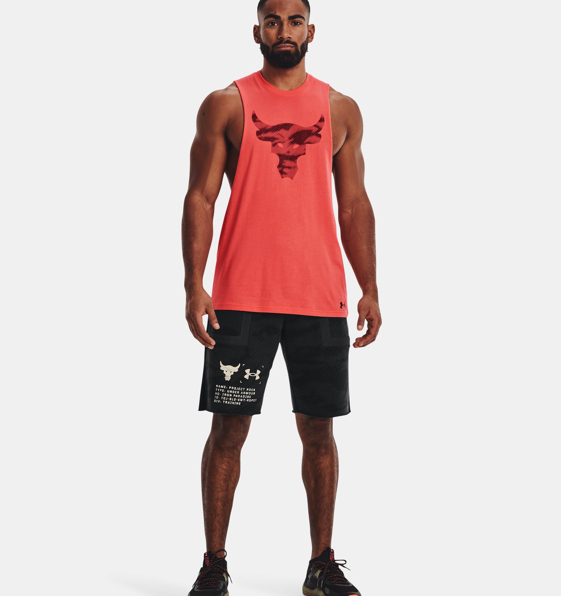 UA Pjt Rk Q2 Hvywt Terry Sts-BLK image number 2