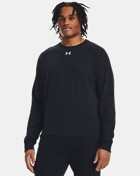 UA M Rival Fleece Crew image number 0