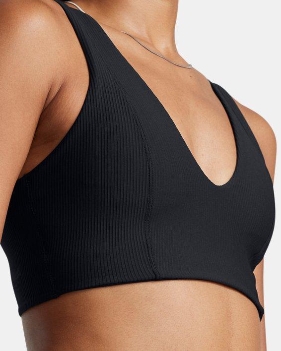 Top deportivo Meridian Rib bralette para Mujer image number 4
