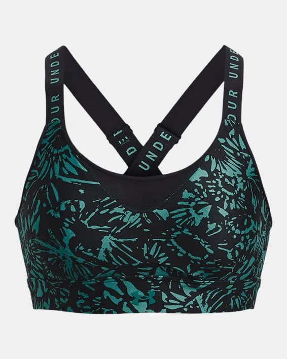 Sport Bra UA Infinity High Printed para Mujer image number 6