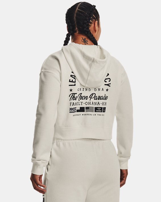 Buzo Project Rock Heavyweight Terry Family para Mujer image number 1