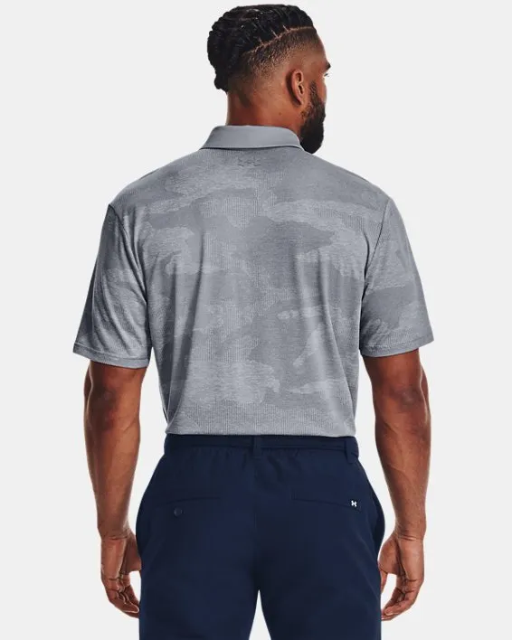 Chomba de Golf UA Playoff Camo Jacquard para Hombre image number 1
