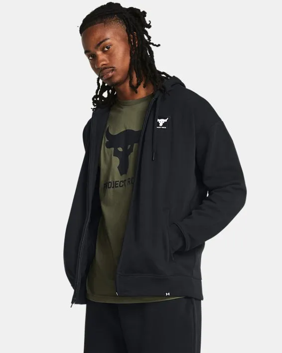 Campera de Entrenamiento Project Rock Heavyweight Terry Full-Zip para Hombre