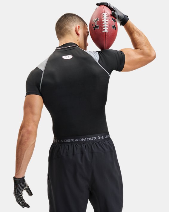 Remera  de compresi&oacute;n HeatGear&reg; Elite Mockneck para Hombre image number 1