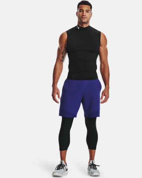 UA HG Armour 3/4 Legging image number 2