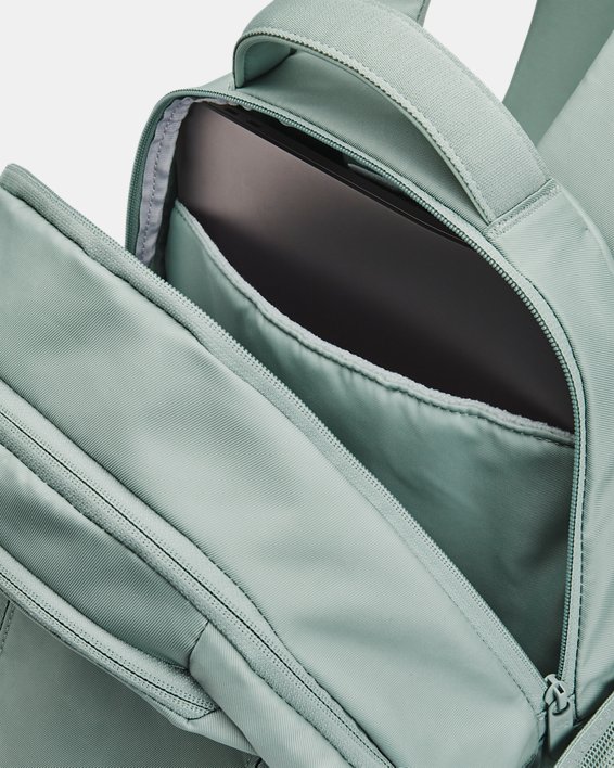 UA Hustle Signature Backpack-GRN image number 4