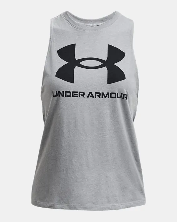 UA W LIVE SPORTSTYLE TANK image number 4